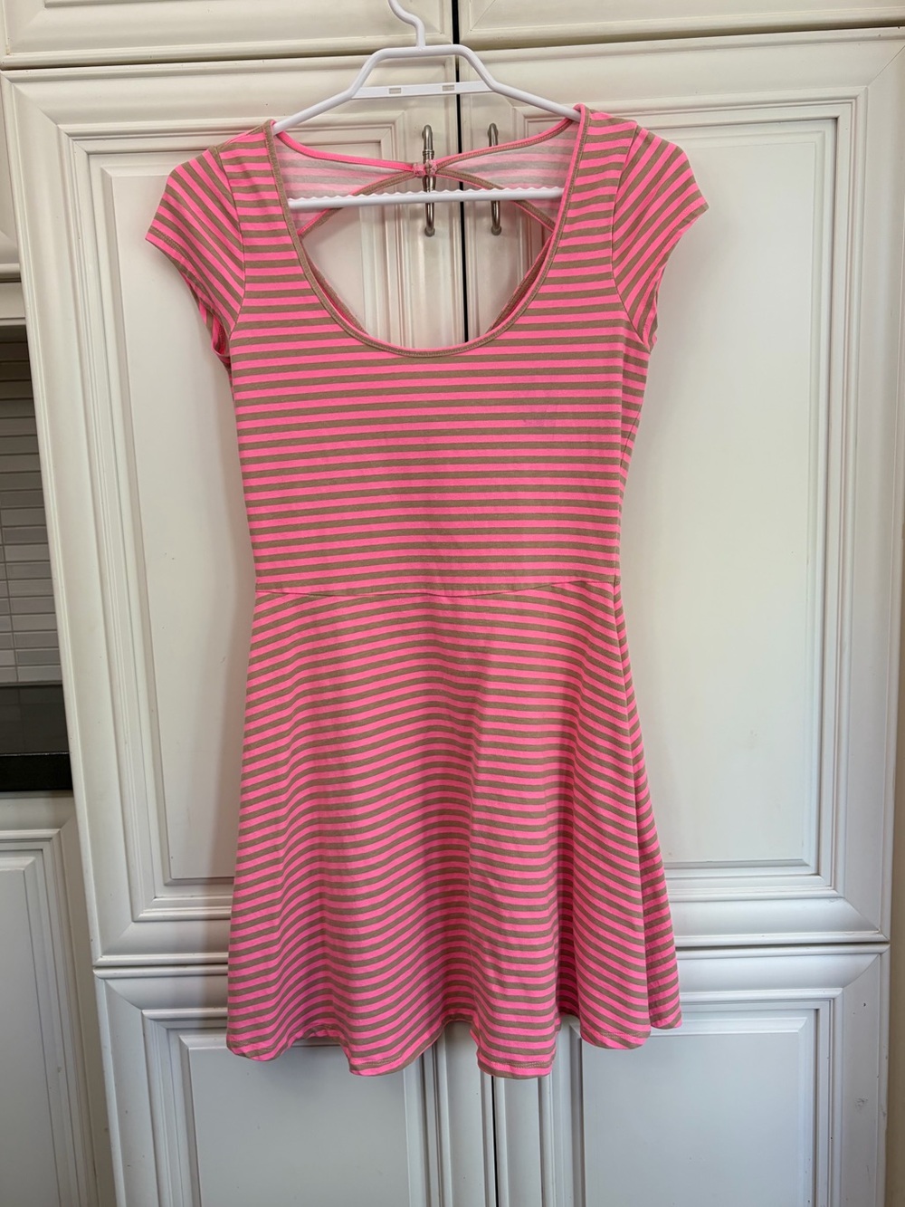 American Eagle women’s striped mini dress